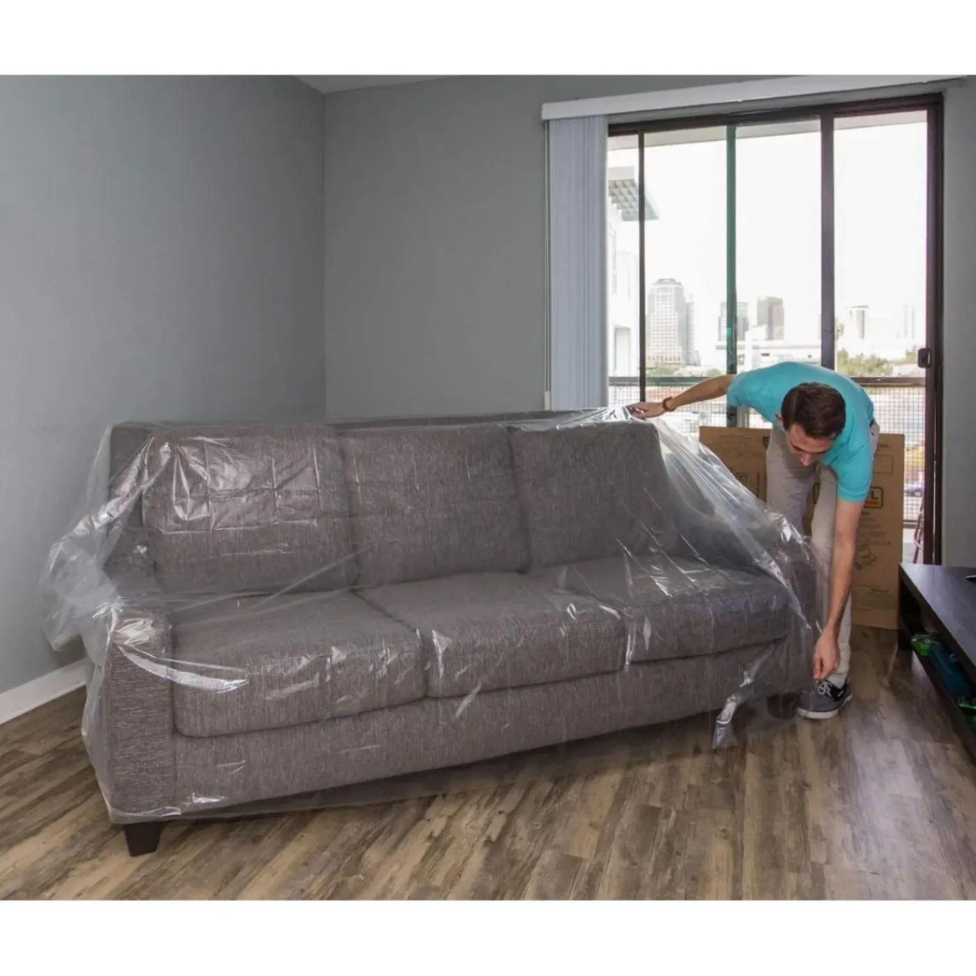 Verhuisservice+ Meubelhoes - Bank Beschermhoes - Waterproof - 300 X 130cm