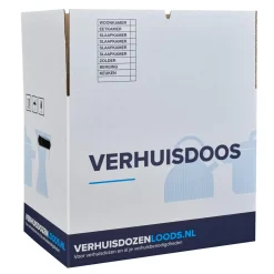 Verhuisservice+ Verhuisdozen - Zelfsluitend - Geen Tape Nodig - 52l - 10 Stuks