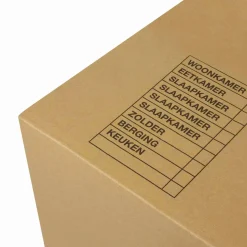 Verhuisservice+ Verhuisdozen - Extra Sterk Karton - 55l - 10 Stuks