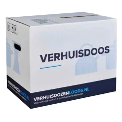 Verhuisservice+ Verhuisdozen - Zelfsluitend - Geen Tape Nodig - 52l - 50 Stuks