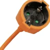 Verlengsnoer H05VV-F 3X1,5MM Geaard - Oranje 10 meter