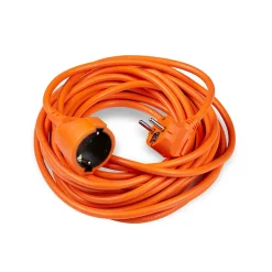 Verlengsnoer H05VV-F 3X1,5MM Geaard - Oranje 10 meter