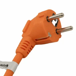 Verlengsnoer H05VV-F 3X1,5MM Geaard - Oranje 10 meter