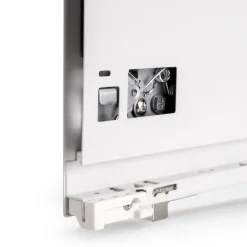Emuca Vertex Met 3d-regeling Outdoor Lade , Hoogte 131mm, 40kg, Diepte 350mm, Staal, Wit Gelakt