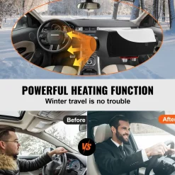 Vevor Dieselkachel (verwarming) 8kw 12v Voor Auto/vrachtwagens/camper Aluminium, Snel Opwarmend