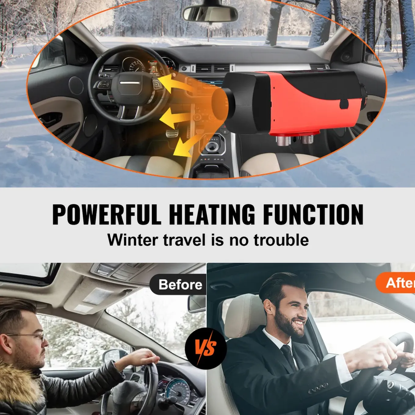 Vevor Dieselkachel (verwarming) 2kw 12v Tankknop Schakelaar Voor Vrachtwagen/boot/trailer