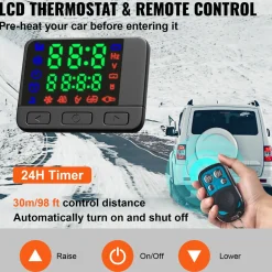 Vevor Dieselkachel (verwarming) 2kw 12v Tankknop Schakelaar Voor Vrachtwagen/boot/trailer