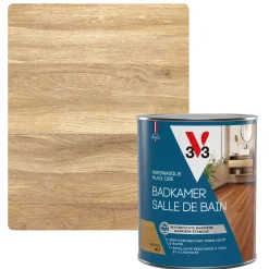 V33 hardwaxolie Parket Extra Waterproof transparant mat 1L