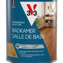 V33 hardwaxolie Parket Extra Waterproof transparant mat 1L