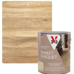 V33 hardwaxolie Parket transparant mat 2,5L