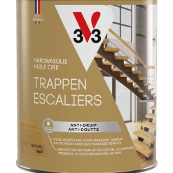 V33 hardwaxolie Trappen transparant mat 1L