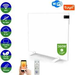VH Infrarood paneel Superia V3 - Wit - 60 x 60 cm - 360 Watt - Geïntegreerde thermostaat - Wifi