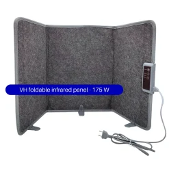 VH infrarood paneel - Vouwbaar - 175 watt - 51 x 101 cm - 3 standen met timer