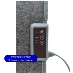 VH infrarood paneel - Vouwbaar - 175 watt - 51 x 101 cm - 3 standen met timer