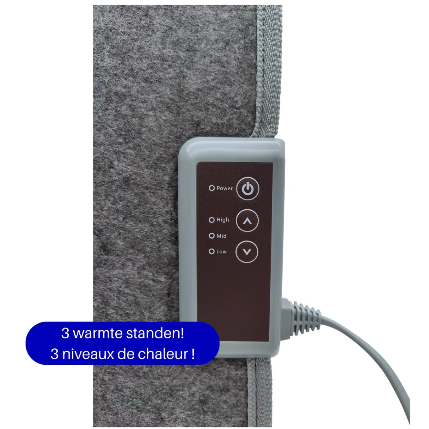 VH infrarood paneel - Vouwbaar - 175 watt - 51 x 101 cm - 3 standen met timer