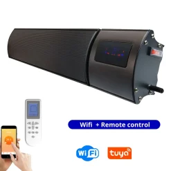 VH Smart Heatbar Infrarood Straler - Terrasstraler - 2400 Watt - Met Thermostaat & Wifi