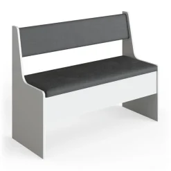 VICCO Eetkamerbank Roman, 41.5x106.6cm, Wit, 34177