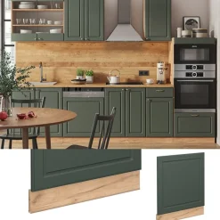 Vicco Façade Fameline, 60cm, Pt Antraciet, Groen Of Campagne/eiken Van Gouden Kracht,