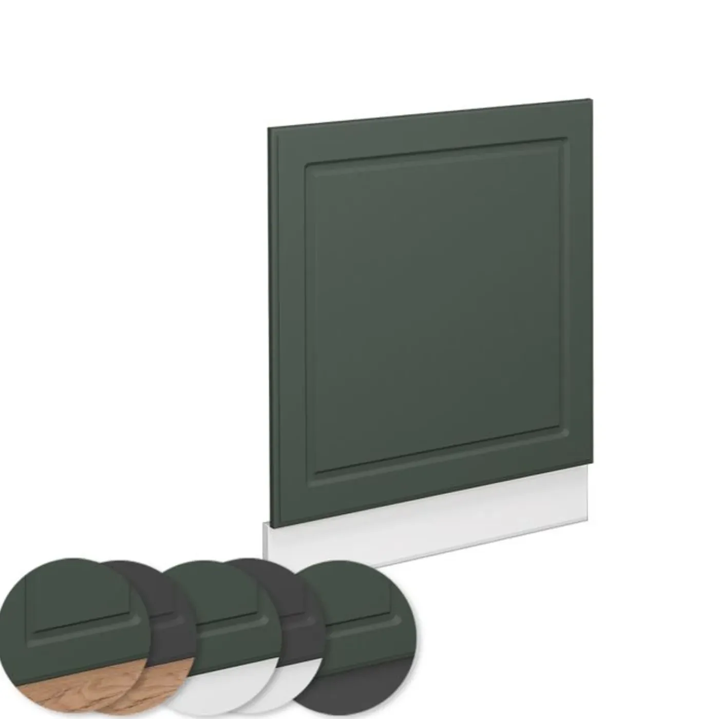 VICCO Façade Fameline, 60cm, Pt Antraciet, Groen Of Campagne/wit, 45617