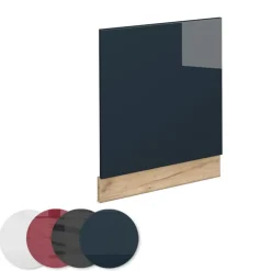 VICCO Façade Fameline, 60cm, Pt Marbre, Donkerblauw Glanzend/gouden Eiken, 49696
