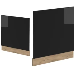 Vicco Façade Rline, 60cm, Pt Antraciet, Zwart Hoge Glans/eiken Van Goud, 46590