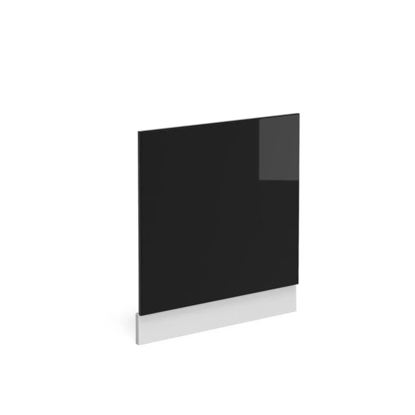 Vicco Façade Rline, 60cm, Pt Eik, Zwart Hoge Glans/wit, 46622