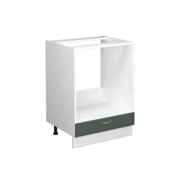 Vicco Fameline Ovenmeubel, 60cm, Pt Marmer, Groen Goud Landelijk/wit, 46190