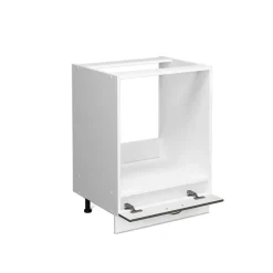VICCO Fameline Ovenmeubel, 60cm Zonder Pt, Antracietgoud/wit, 38024