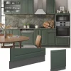 Vicco Gevel Fameline, 60cm, Pt Antraciet, Groen Of Campagne/antraciet, 45609