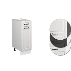Vicco - Keukenkast Onder - 30 Cm Met Lade En Deur - Wit