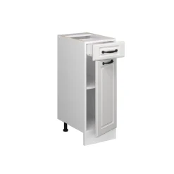 Vicco - Keukenkast Onder - 30 Cm Met Lade En Deur - Wit