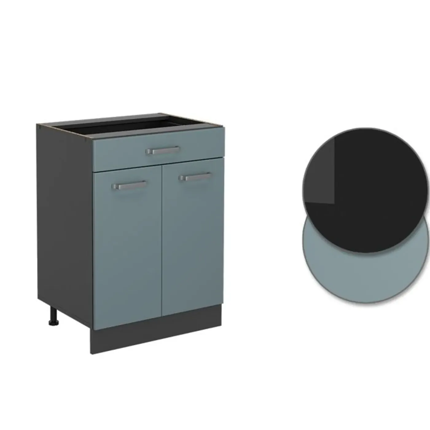 VICCO - Keukenkast Onder - 2 Deuren En Lade - 60 Cm