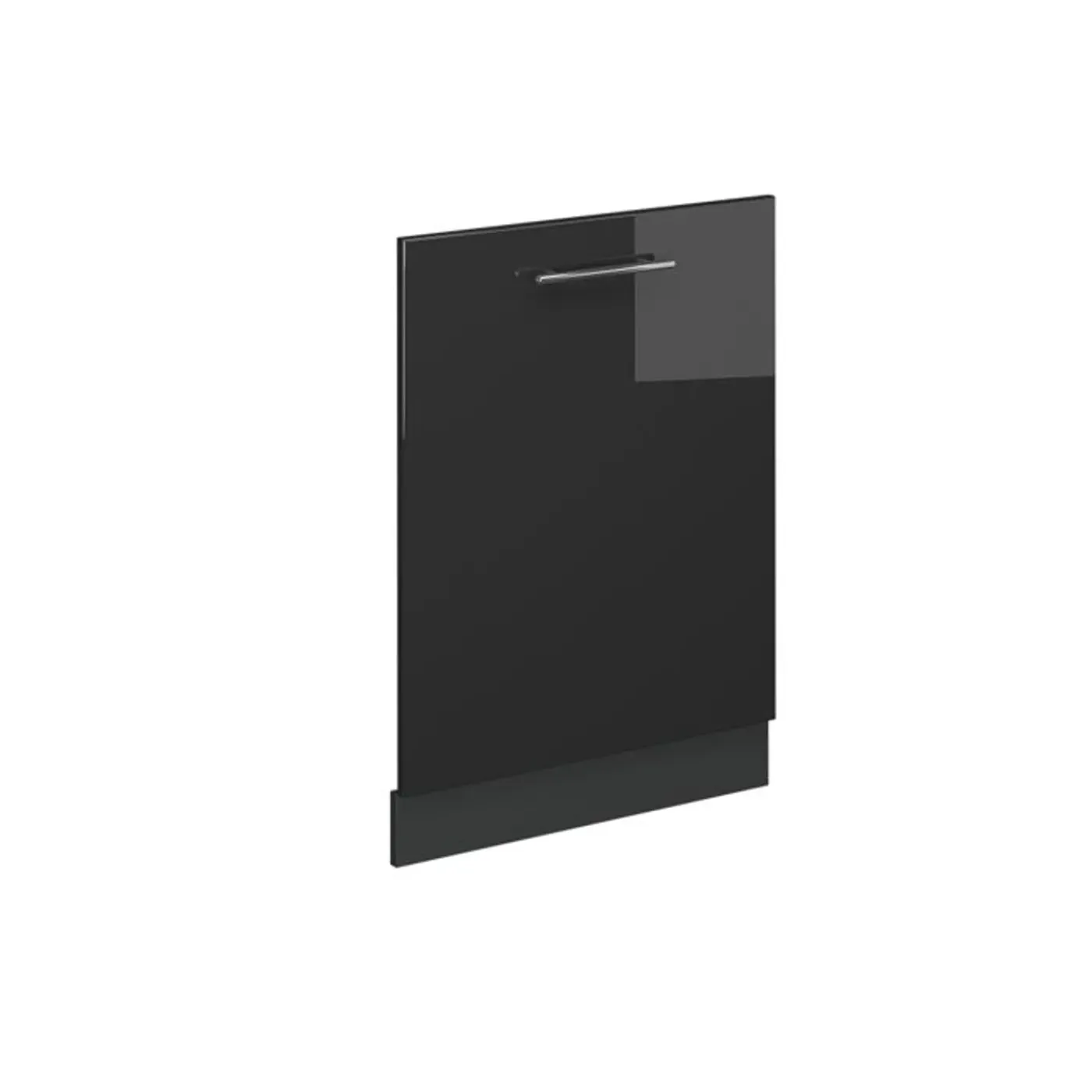 VICCO - Vaatwasserfront - Antraciet Hoogglans - 60 Cm