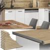 VICCO - Werkblad - Gouden Houtbeits, Ideaal Voor Kleine Ruimtes - 45 Cm