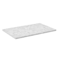 VICCO - Werkblad - Wit Marmerlook, Groot Oppervlak - 97 Cm
