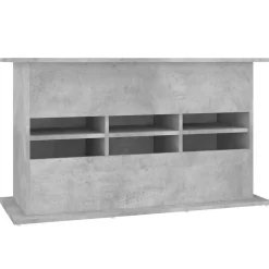 vidaXL Aquariumkast Grijs 101 X 41 X 58 Cm Aquarium Standaard