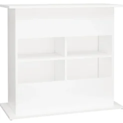 vidaXL -aquariumkast -wit -81 X 36 X 73 Cm -bewerkt Hout