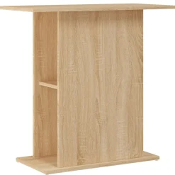 Vidaxl -aquariumstandaard -bruin -75 X 36 X 72.5 Cm -bewerkt Hout