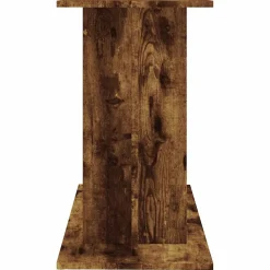 vidaXL -aquariumstandaard -bruin -80 X 35 X 60 Cm -bewerkt Hout