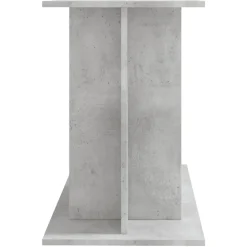 vidaXL -aquariumstandaard -grijs -100 X 40 X 60 Cm -bewerkt Hout