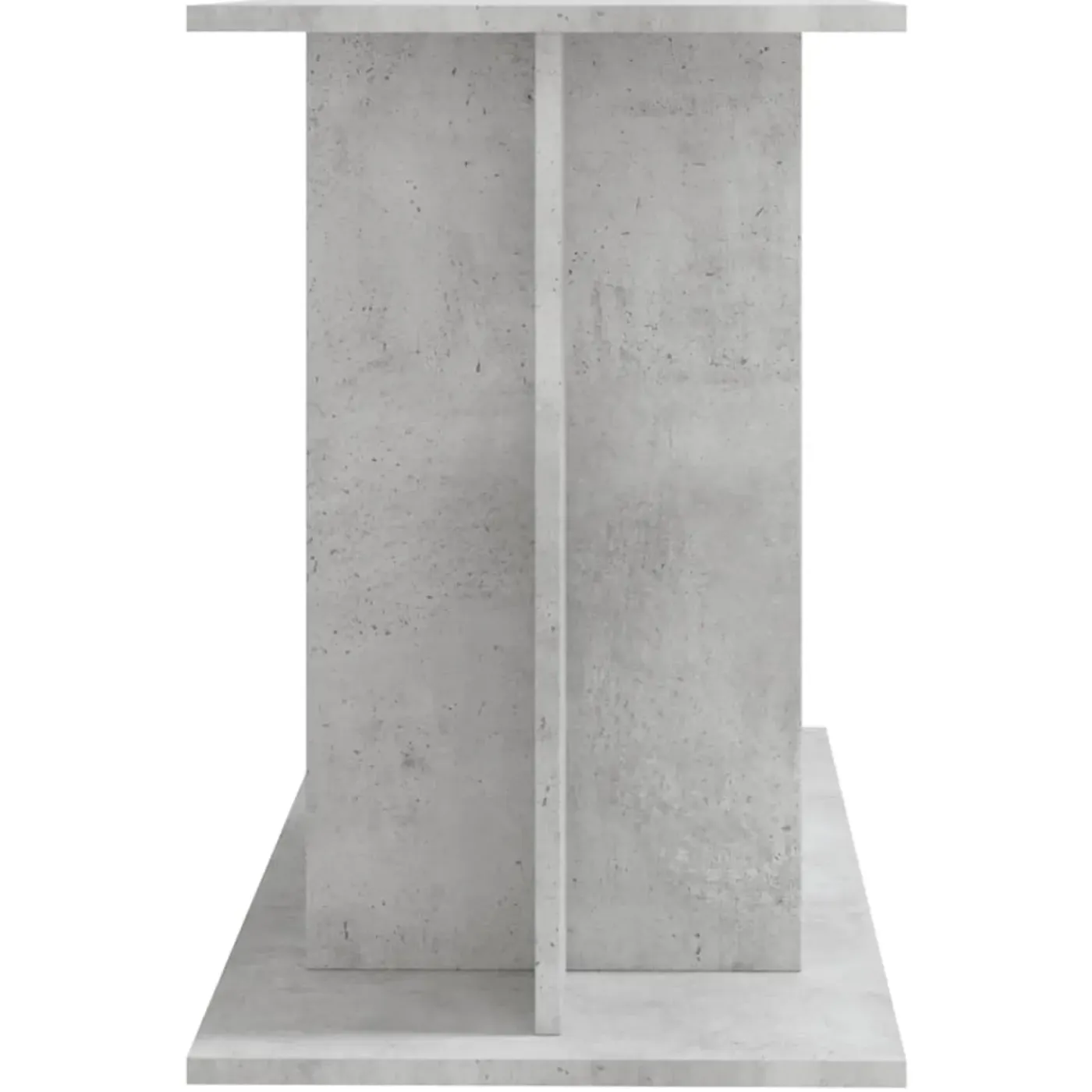 vidaXL -aquariumstandaard -grijs -100 X 40 X 60 Cm -bewerkt Hout