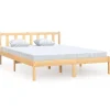 Vidaxl Bedframe Bruin 160 X 200 Cm Bed Frame