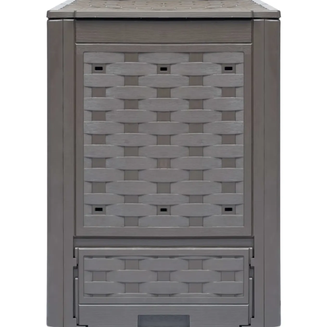 Vidaxl-compostbak-300-l-60x60x83-cm-kunststof-rattan-bruin