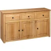 vidaXL Dressoir 1 Bruin Houten Dressoir