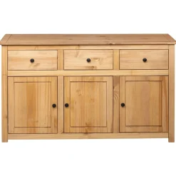 vidaXL Dressoir 1 Bruin Houten Dressoir