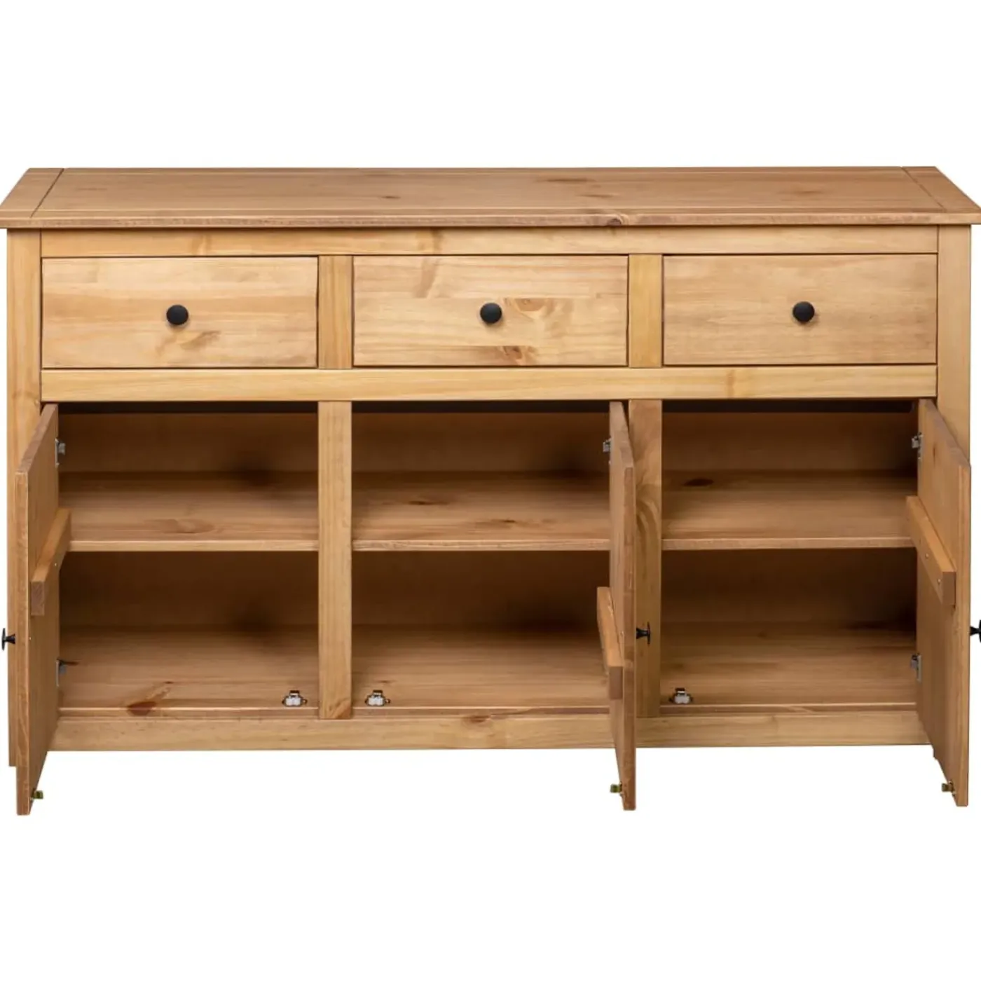 vidaXL Dressoir 1 Bruin Houten Dressoir