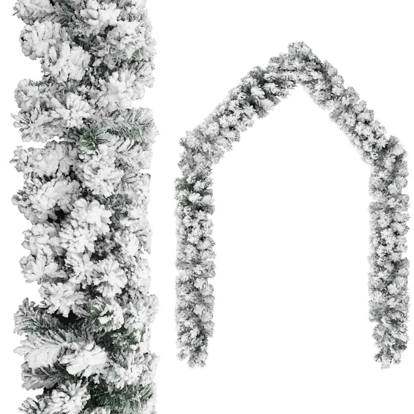 Vidaxl Guirlande 1 Groen 10 M Kerst Guirlande