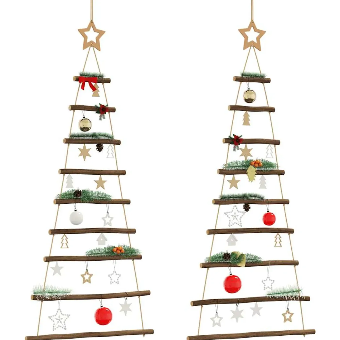 vidaXL -hangende Kerstboom -55 X 120 Cm