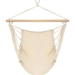 vidaXL hangstoel creme 185x125cm