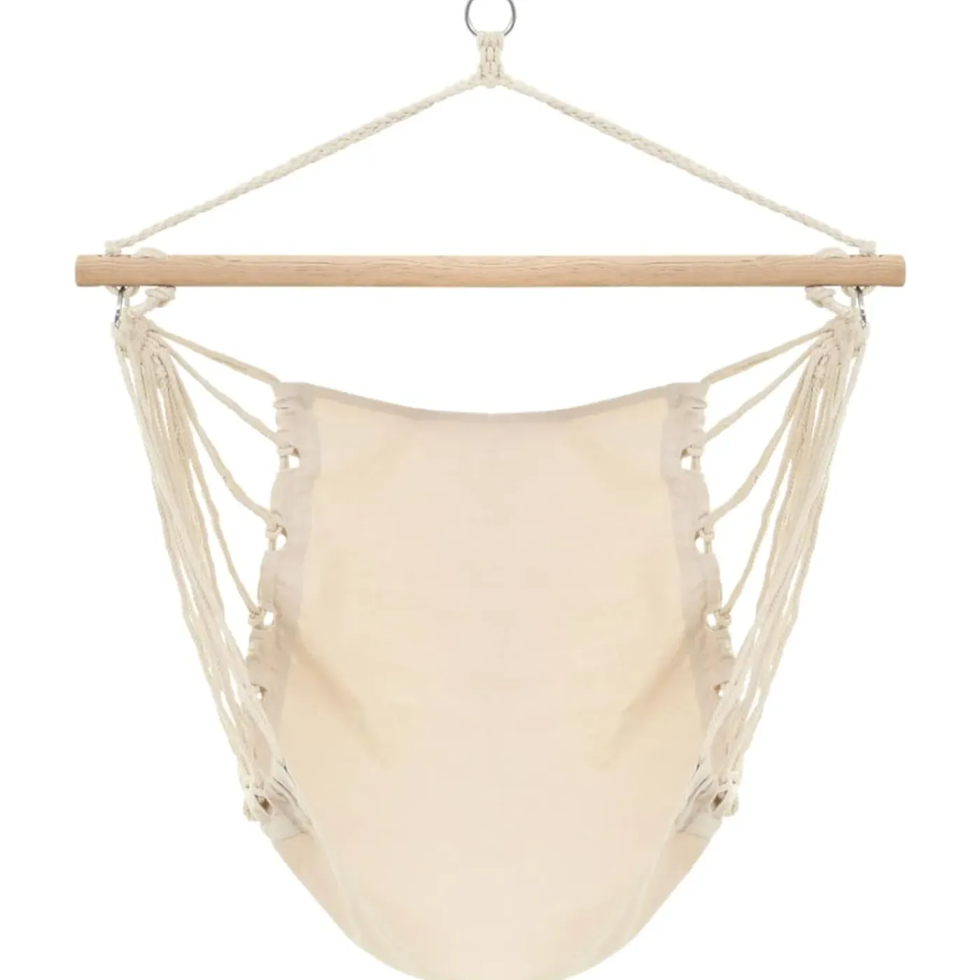 vidaXL hangstoel creme 185x125cm